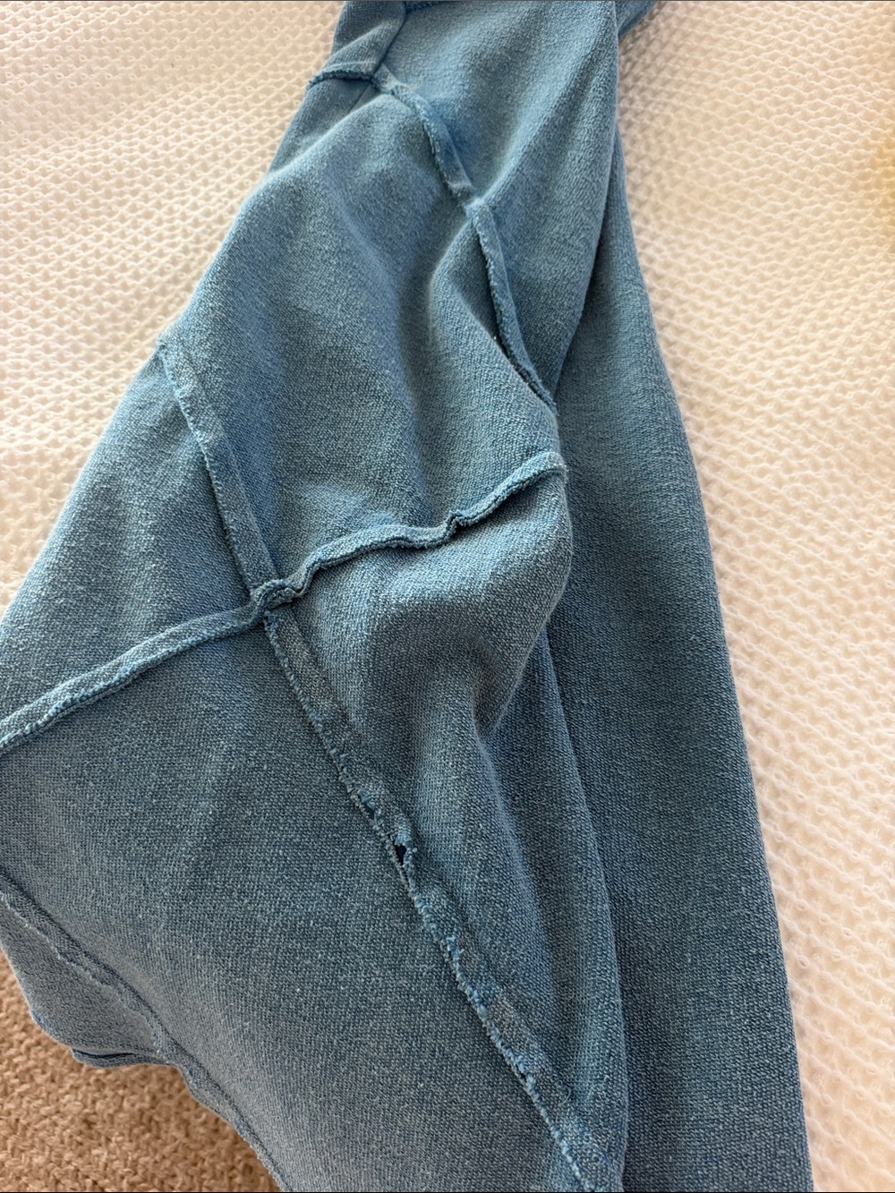 EARTHBOUND Blue Panel A-Line Skirt - Picture 13 of 13